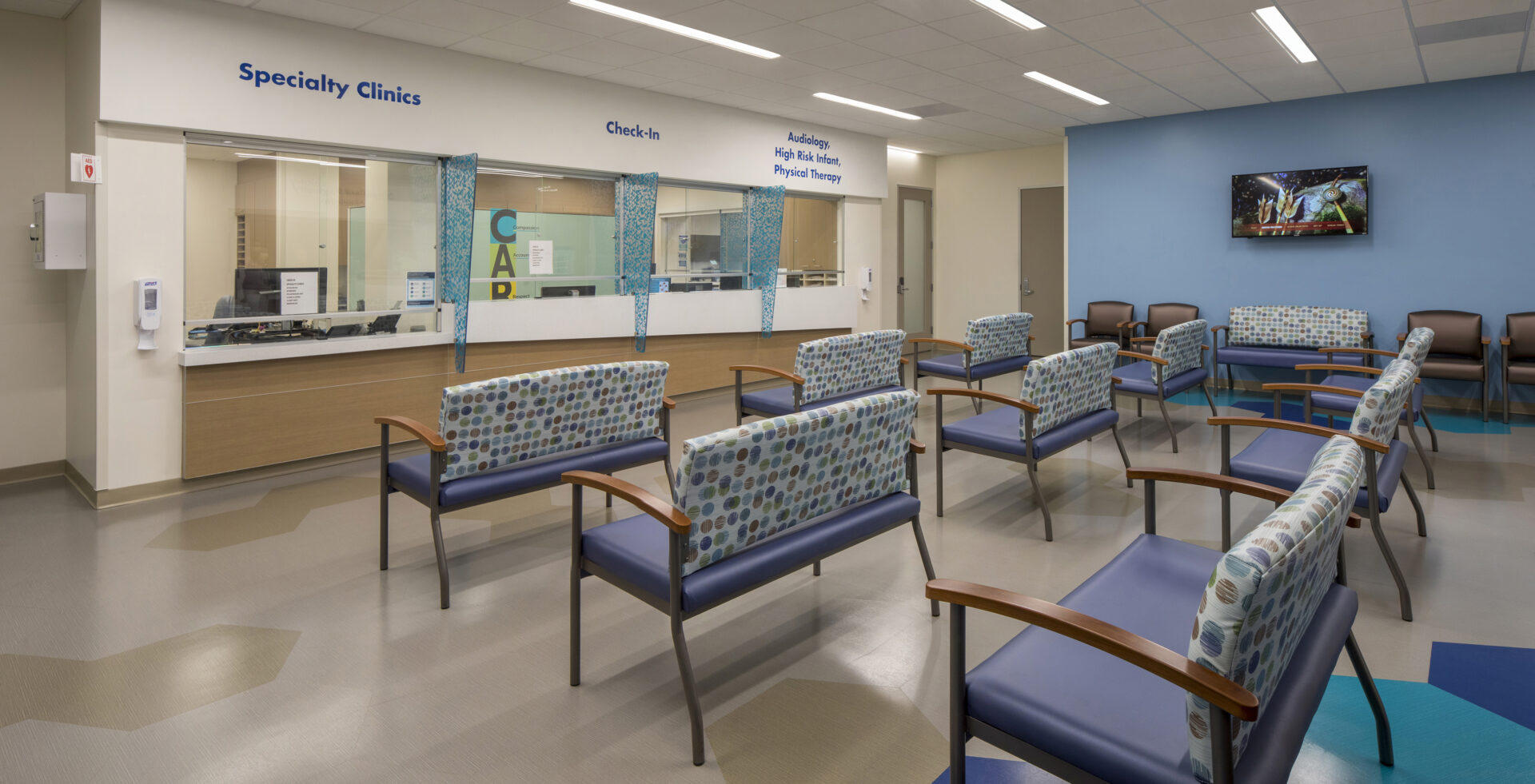medical clinic waiting area